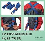 SafeCore Lifting Straps for Movers 2 People 3.5 m 450 kg Adjustable Harness view 3