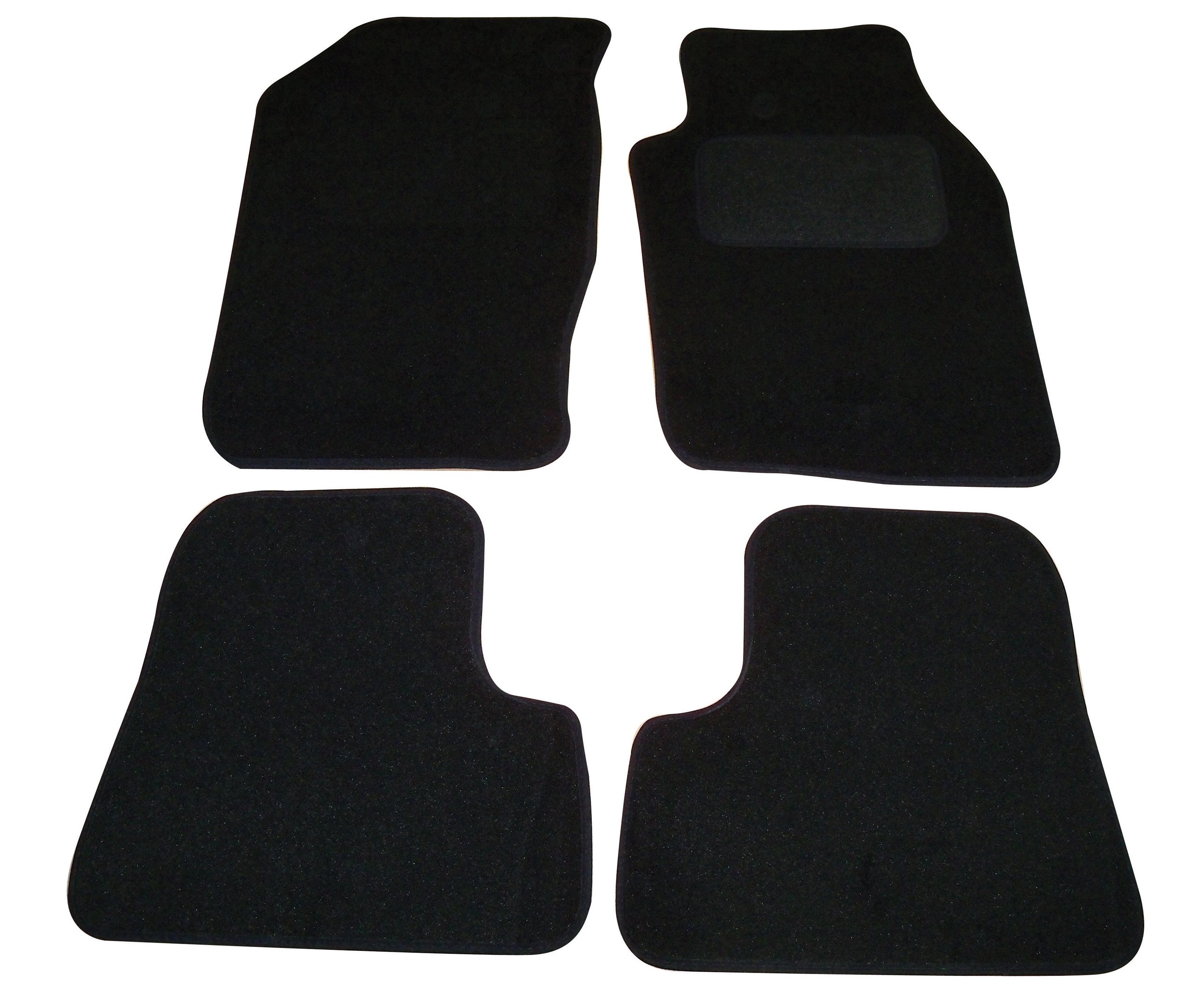 Sakura Car Mats for Peugeot 206 Fits All 206S - Black