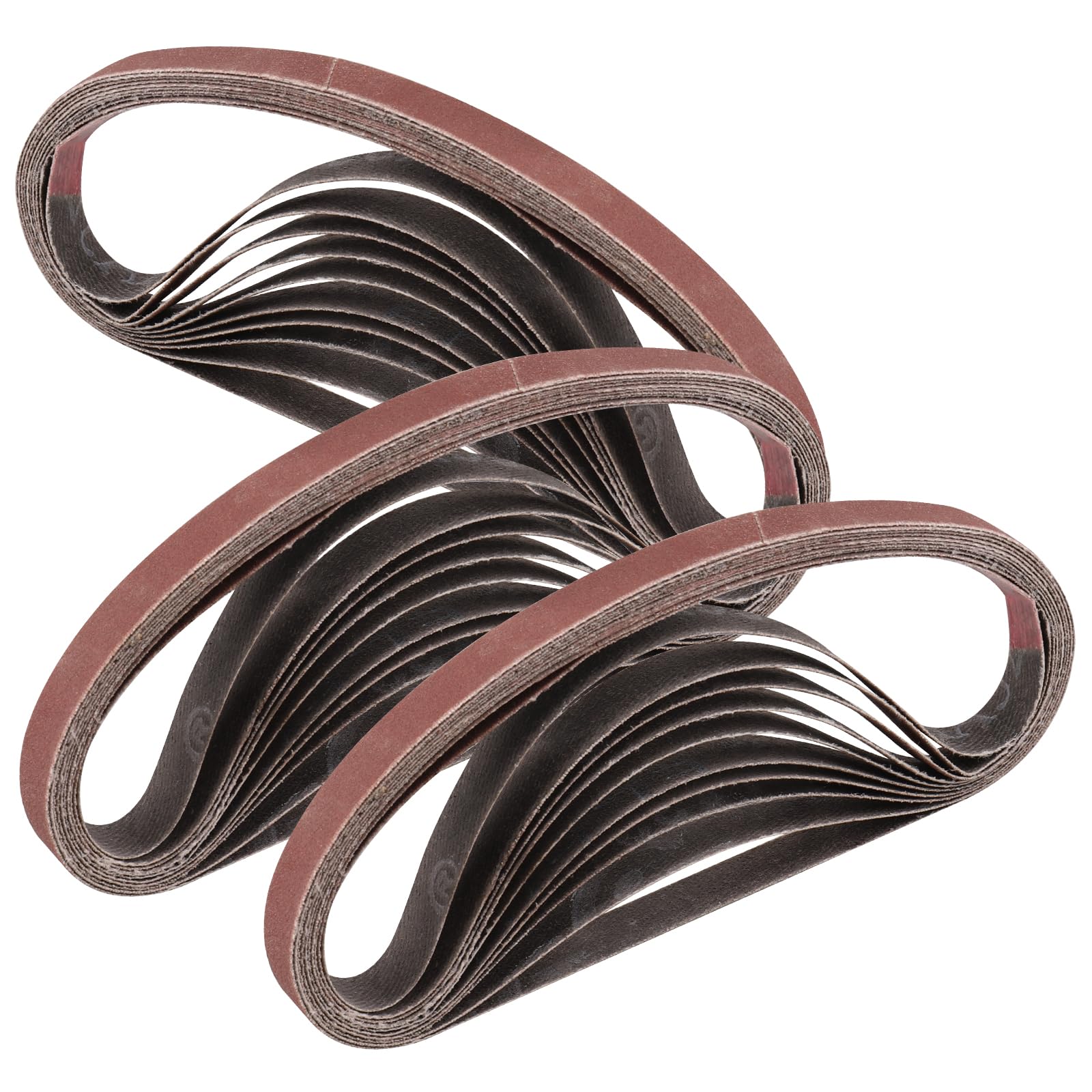 STEBRUAM Sanding Belt 10 x 330 mm,30PCS 400 Grit