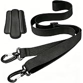 VAMIGO 59 inches Universal Shoulder Strap for Bag, Fits For SHOKZ Gym Bag | Heavy Duty Shoulder Strap for Duffel Bag/Laptop Bag/Crossbody Bag/Luggage, Adjustable Buckle with Detachable Pad