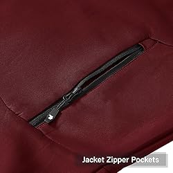 BGOWATU Men's Tracksuits Set Full Zip Jacket Hoodie