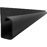 J Channel Cable Raceway - Black - 48" Length