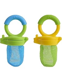 Munchkin Fresh Food Feeder, 2 Pack, Blue/Green