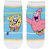 Nickelodeon SpongeBob SquarePants Women's High Five 1 Pair No-Show Ankle Socks