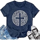 LBP Womens Christian Shirt He is Risen Shirt Faith-Based Tees Christian Tops