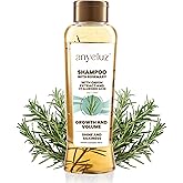 Anyeluz Rosemary Shampoo – Strengthens Hair, Fights Damage from Styling, Natural Formula for Daily Use, Suitable for All Hair Types