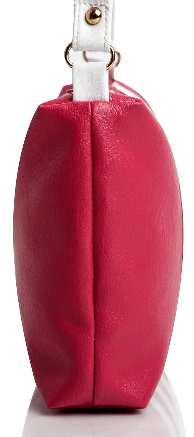 mammon women's combo handbag and sling bag(multicolor,hs-combo-3strip-pw)