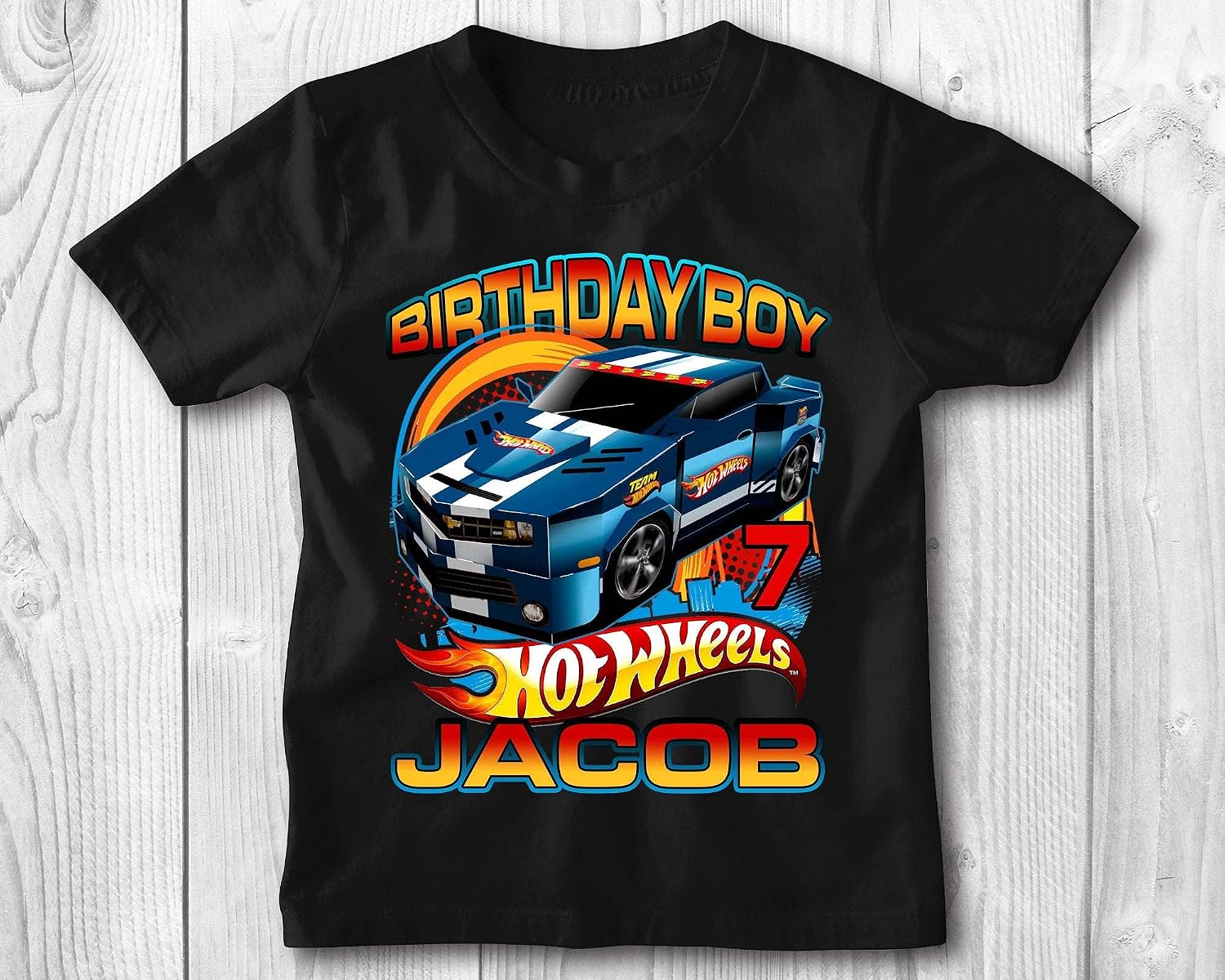 hot wheels tee