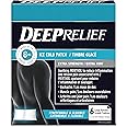 Deep Relief Extra Strength Ice Cold Pain Relief Patch, Reduces Inflammation, Relieve Backache and Muscle Pain, 6 count, (Pack