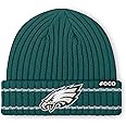 FOCO Men's NFL Team Logo Ribbed Beanie Hat