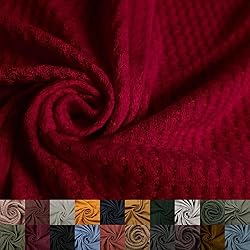Texco Inc 59" Wide Rayon Spandex Waffle Open Knit