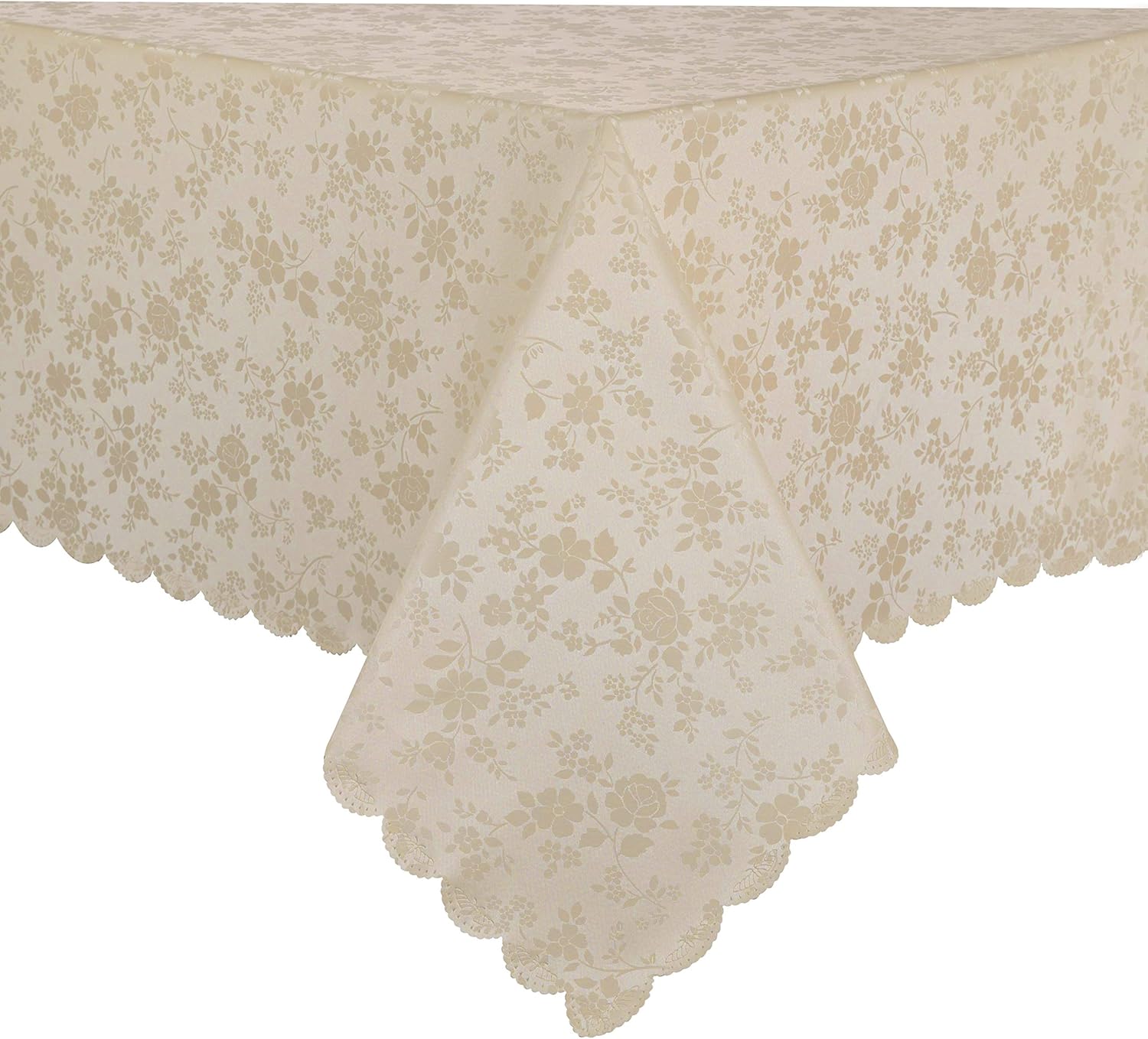 Hosonson Vinyl PU Rectangle Table Cloth 70x70 Inch Easy