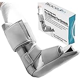 Brace On 90 Degree Night Splint, Foot Brace for Plantar Fasciitis, Night Splint for Plantar Fasciitis Mens & Womens, Medium is equal to a Men's shoe size 6-8, Woman's shoe size 7.5 to 9.5