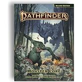 Pathfinder Monster Core (Pathfinder Second Edition Remaster Rulebooks) | Compact softcover edition, same 376-page book. Monster lists sorted by level, type, and rarity