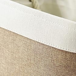 Sacyic Storage Basket Fabric Sturdy Canvas Storage