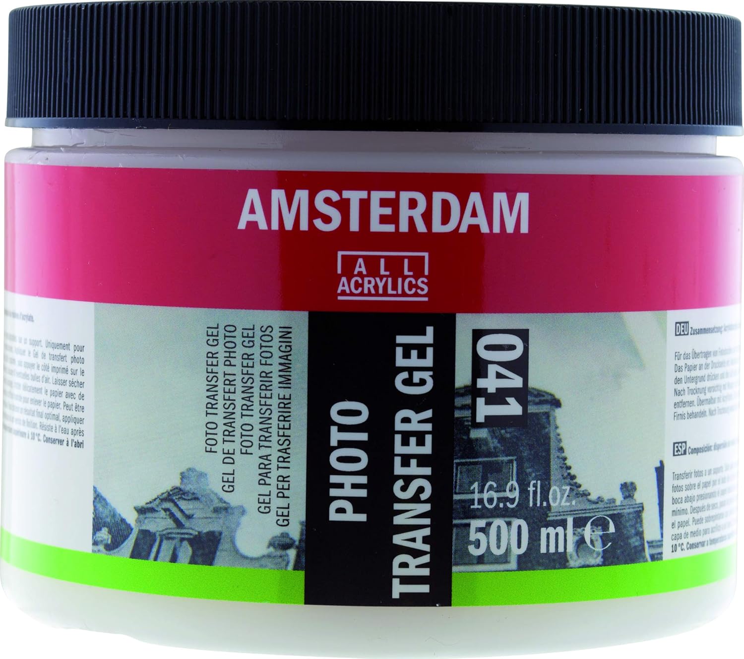 Photo Transfer Gel - 500ml, multicolour, 500 ml (Pack of 1)