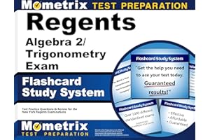 Regents Algebra 2/Trigonometry Exam Flashcard Study System: Regents Test Practice Questions & Review for the New York Regents Examinations