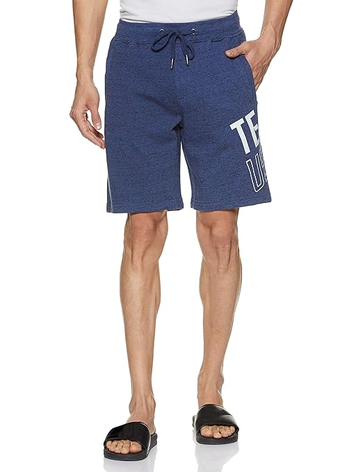 Buy US Polo Association Men's Lounge Shorts (I676433PLXL_Denim