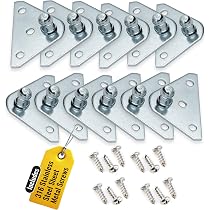 Gas Spring Brackets 4PCS Gas Spring Mounting Bracket 10MM Ball Stud For ...
