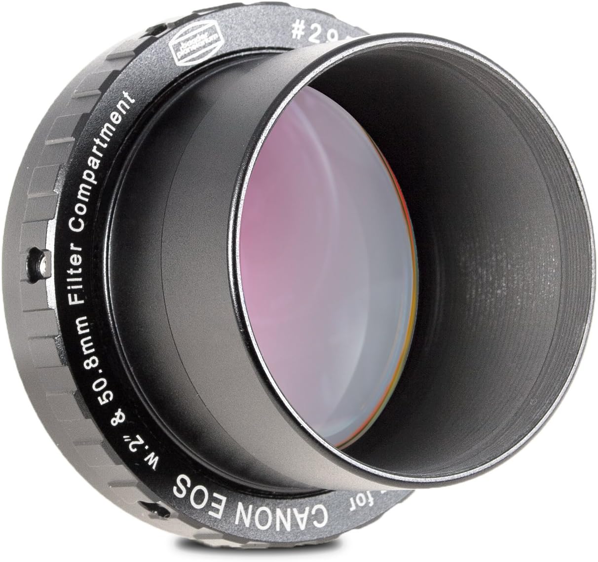 Baader Protective Canon DSLR T-Ring T-2/M48 and 2-Inch 50.8 mm UV/IR Cut Filter - Black