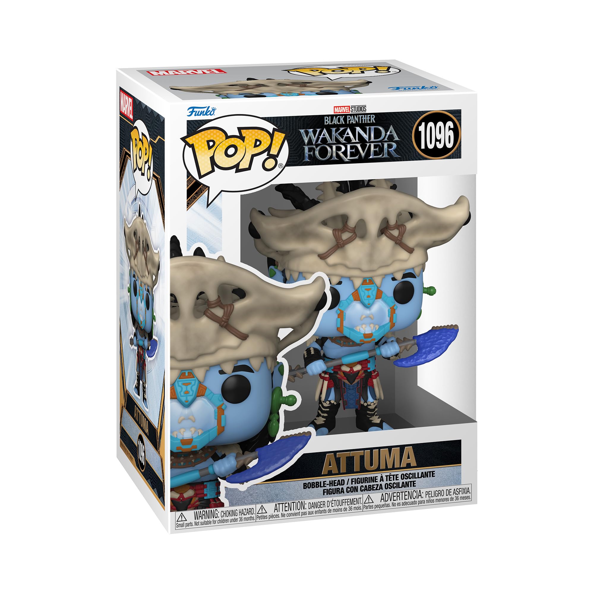 Funko POP! Marvel - Black Panther: Wakanda Forever - Attuma - Collectable Vinyl Figure - Gift Idea - Official Merchandise - Toys for Kids & Adults - Movies Fans - Model Figure for Collectors