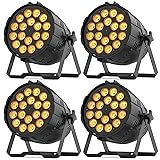 200 W Stage Par Lights, RGBL 4-in-1 LED Par Can