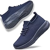 Womens Slip on Walking Shoes Comfort Sock Shoes Non Slip Mesh Casual Running Sneakers