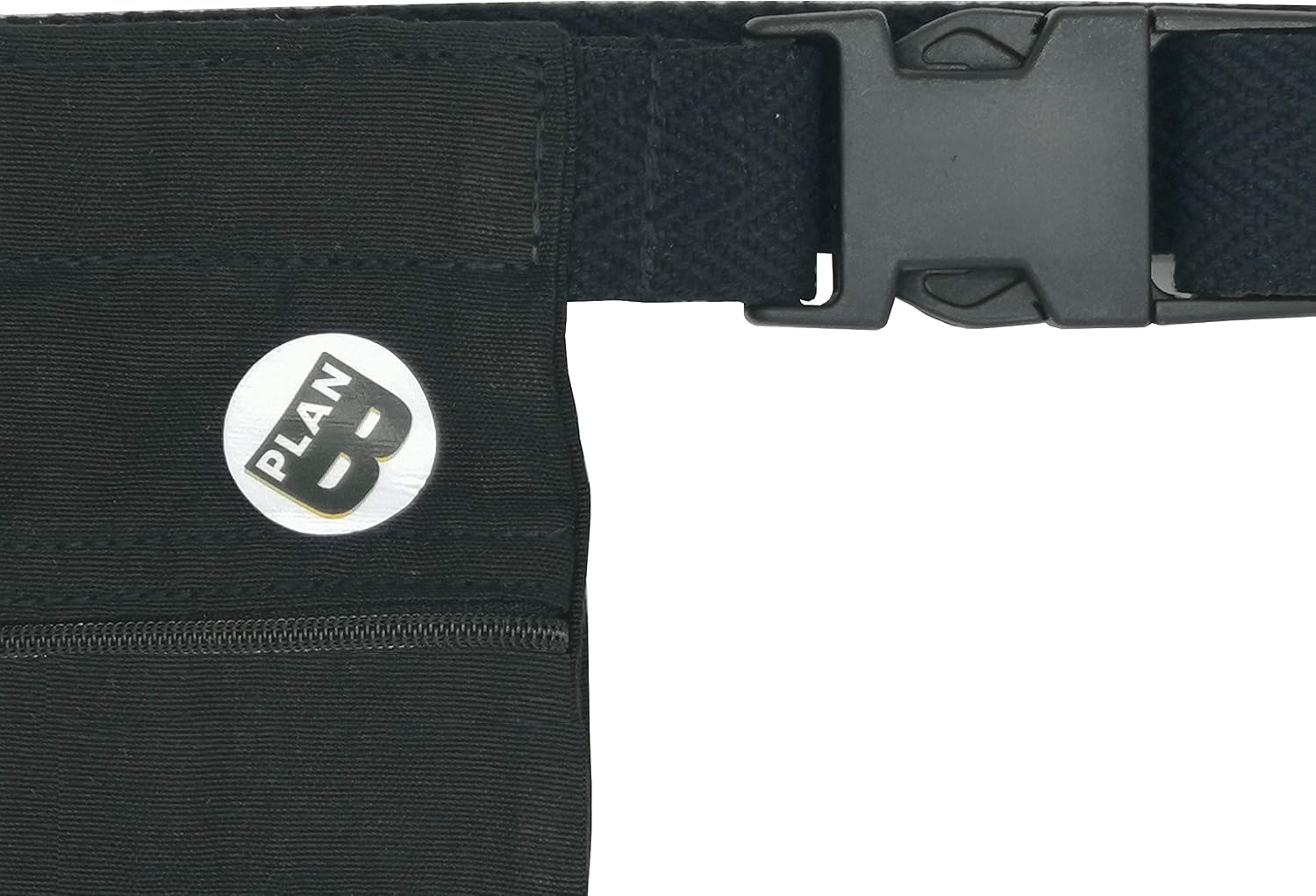Plan B, Side Waist Pack, Basic, 27 x 20 cm, Adjustable Belt and 2 Pockets, Black - Image 4