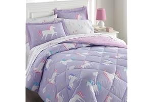 Wildkin Unicorn Cotton Comforter 3 pc Set - Full