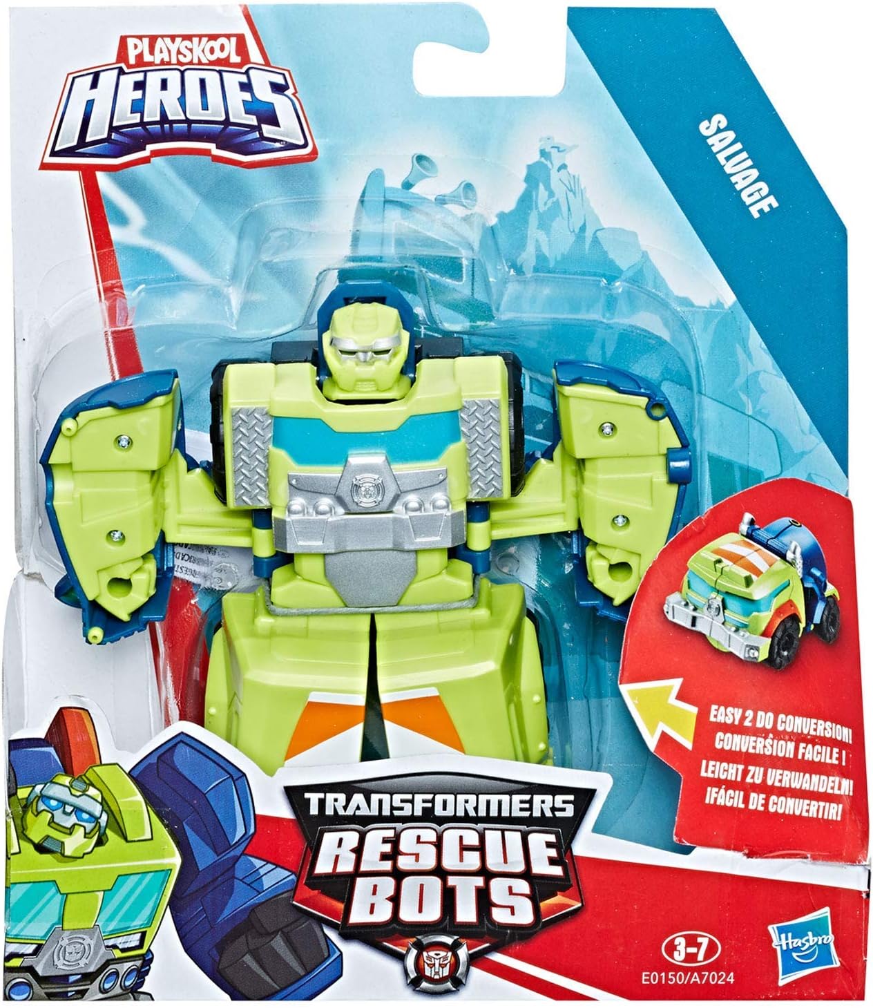 rescue bots recycling truck