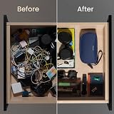 tomtoc Cable Organiser Bag Travel Pouch Water Resistant Tech Organizer view 9