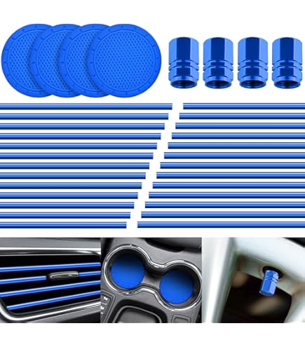NTNEV 24-Piece Blue LED Interior Car Light Kit - T10 & 31mm/42mm Bulbs For Dome, Map, License Plate Lights - View #12