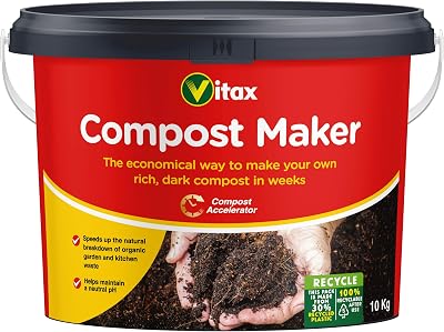 Vitax Ltd Compost Maker Soil Additives 10kg Specially Formulated Accelerator
