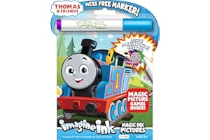 Bendon Thomas All Engines Go 20 Page Imagine Ink Coloring Book with 1 Mess Free Marker