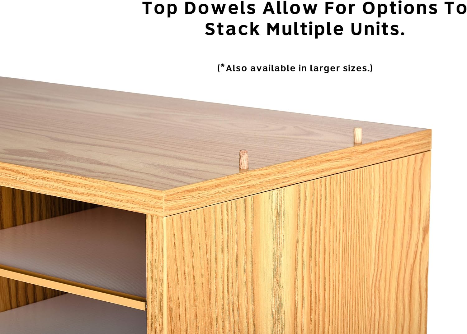 AdirOffice Wooden Literature Organizer Sorter - Stackable File Mail Craft Paper Storage Holder with Removable Shelves for Office, Classrooms, and Mailrooms Organization (12 Compartment, Medium Oak) : Office Products