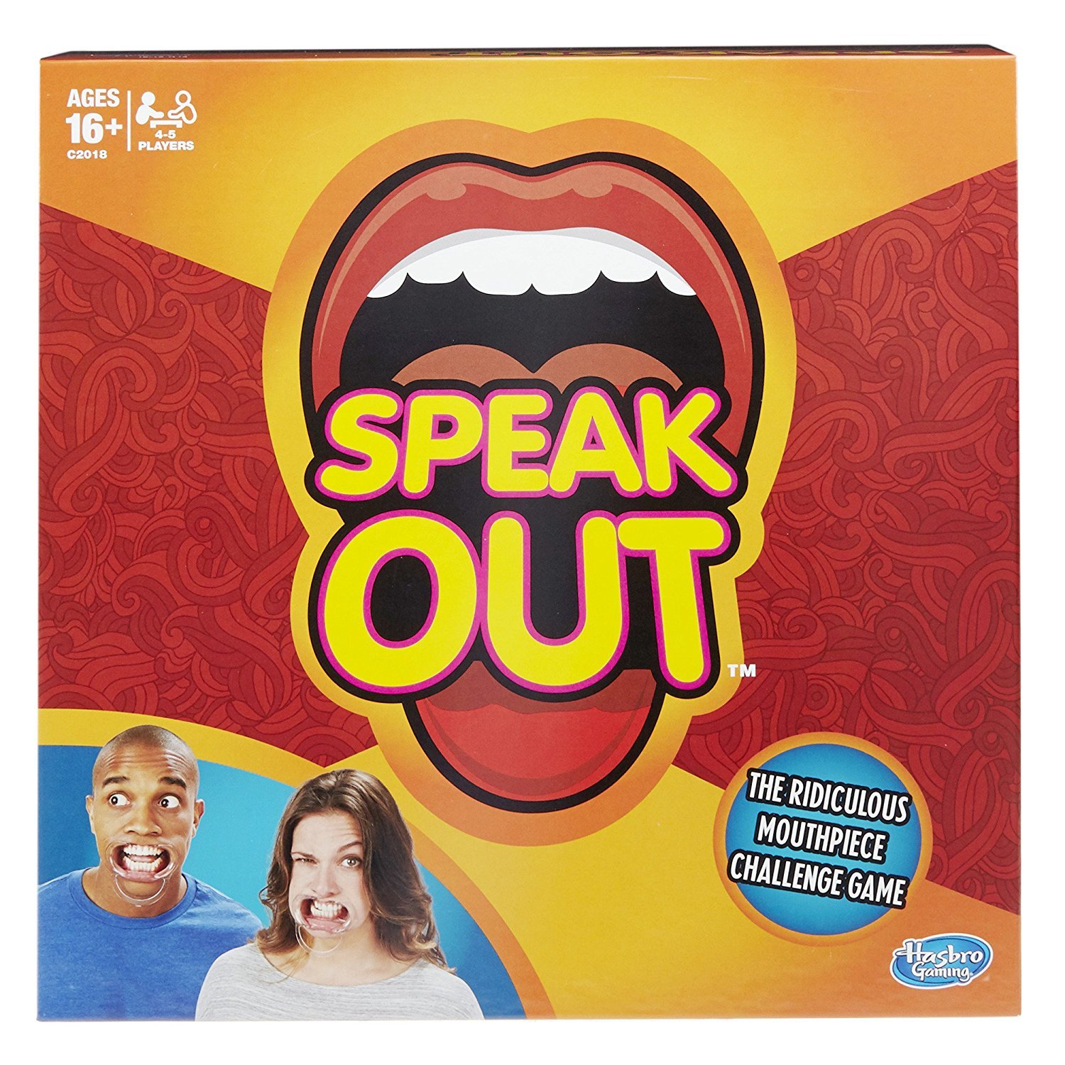 Speak Out Game The Authentic, Hilarious, Mouthguard Party Game