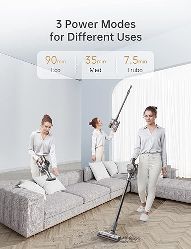 dreame T30 Neo Cordless Vacuum Cleaner, Long Runtime of 90mins