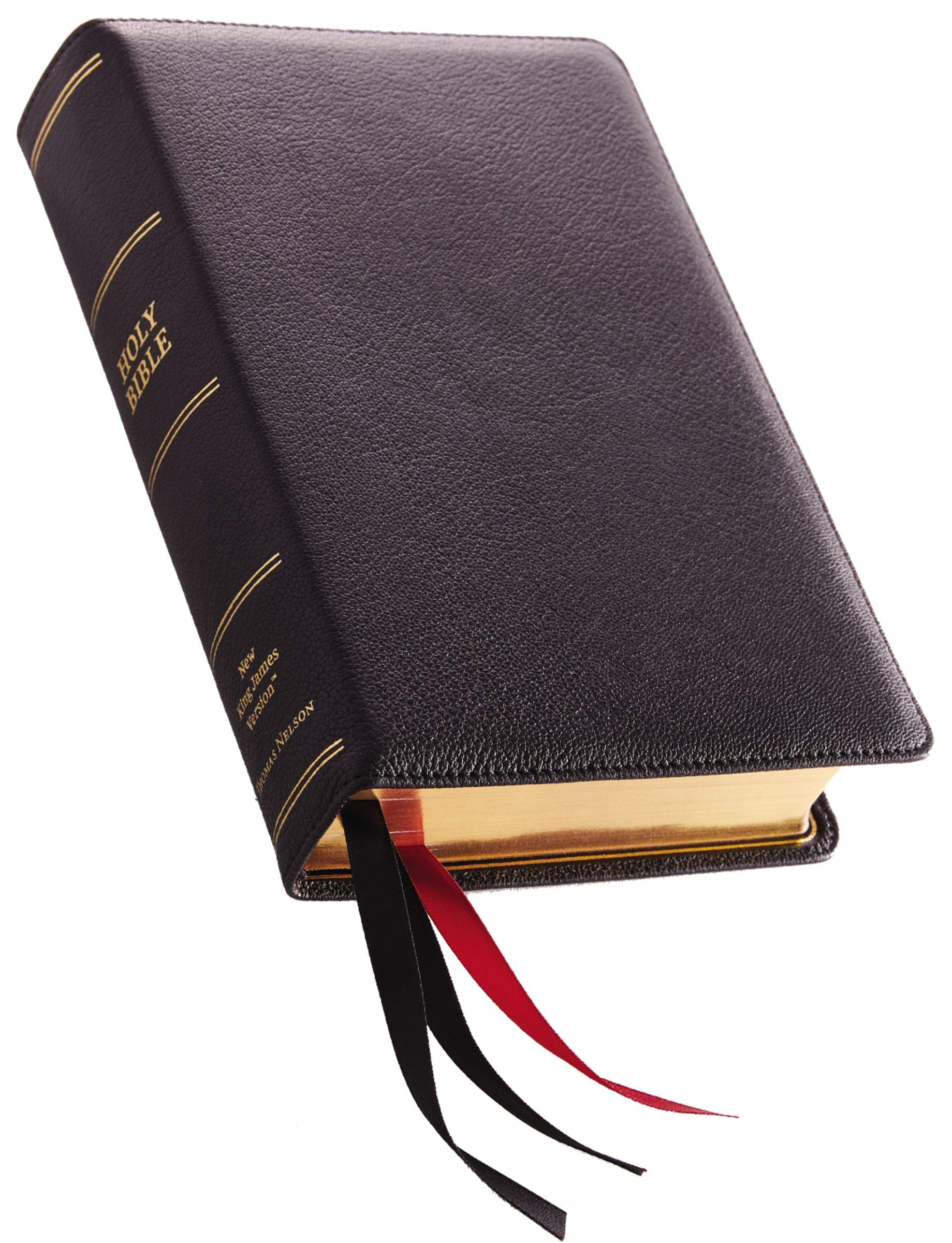 Nkjv Single Column Reference Bible Premium Goatskin Leather