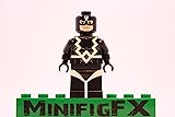Lego Custom Printed Black Bolt Minifig Marvel