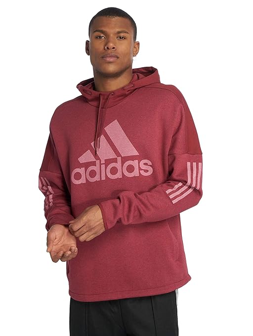 adidas Herren Sports Id Logo Po Fleece Kapuzen-Sweatshirt