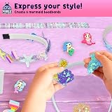 Purple Ladybug Mermaid Headband Making Kit for Girls 6+ Non-Toxic view 5