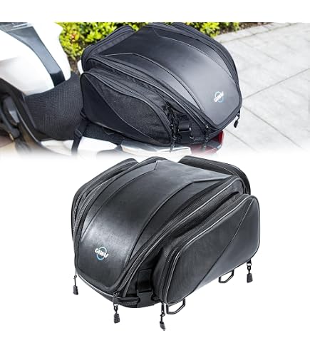 Amazon.com: KJTYSDM Motorcycle Tail Bag for Kawasaki Ninja ZX 4RR
