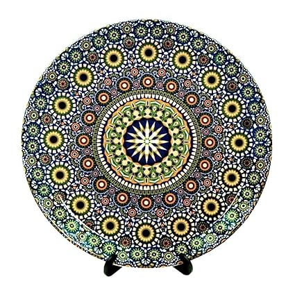 Kolorobia Moroccan Inspiration Decorative Plate 7.5 inches