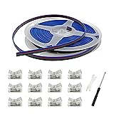 HAMRVL 12 Pack COB Led Strip Light Connectors 4