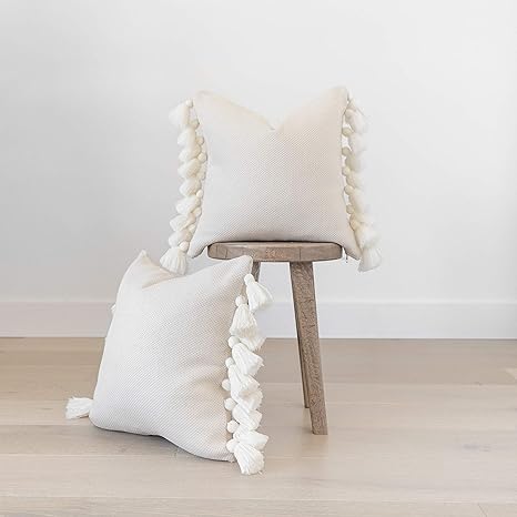 White throw pillows amazon Clearance