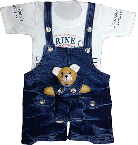 cotton dungarees baby girl