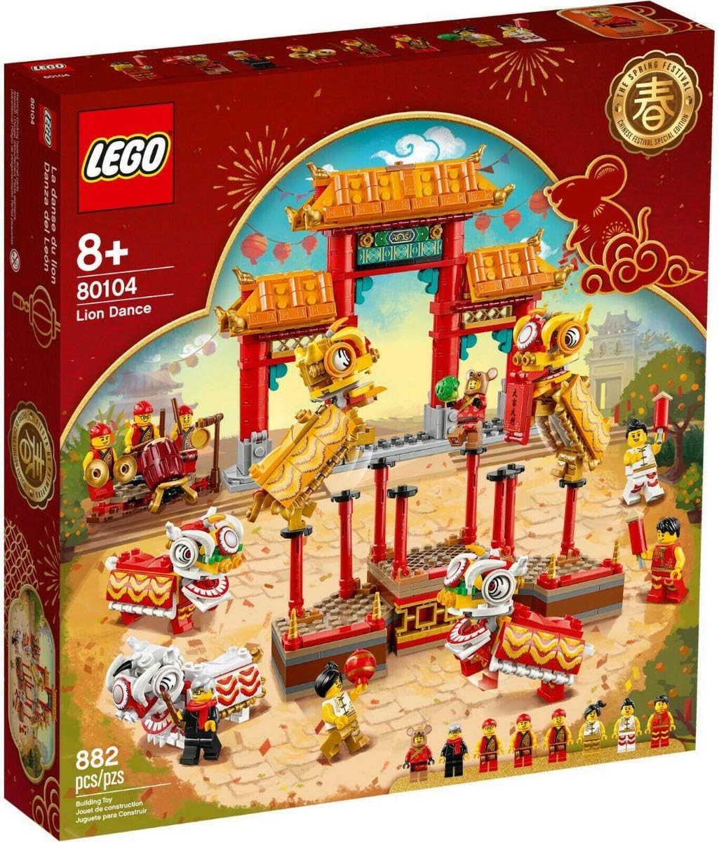 LEGO 80104 - Lion Dance, Multicolor