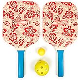 Swimways Hydro Paddle & Pickleball Set, Pickleball Paddles and Balls for Pool, Lake and Beach Games, Outdoor Toys for Kids an