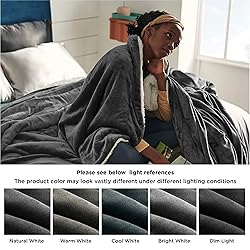 Bedsure Sherpa Fleece Throw Blanket Twin Size for