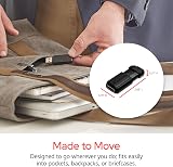 Verbatim 49065 Pinstripe 64GB USB Drive Black Sliding Connector Fast Transfer view 4